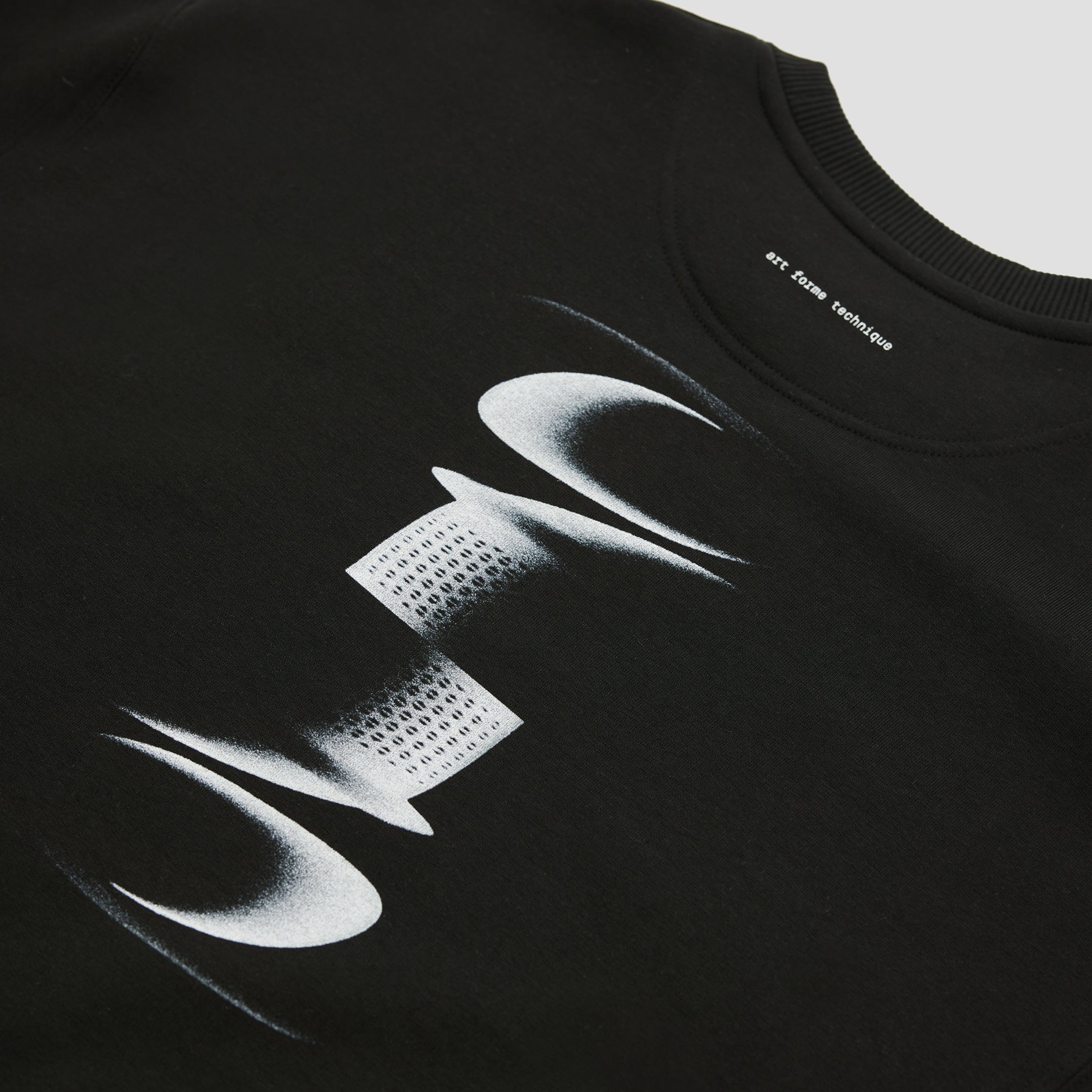 ABSTRACT GRAPHIC OVERSIZED SWEATSHIRT - Image 4