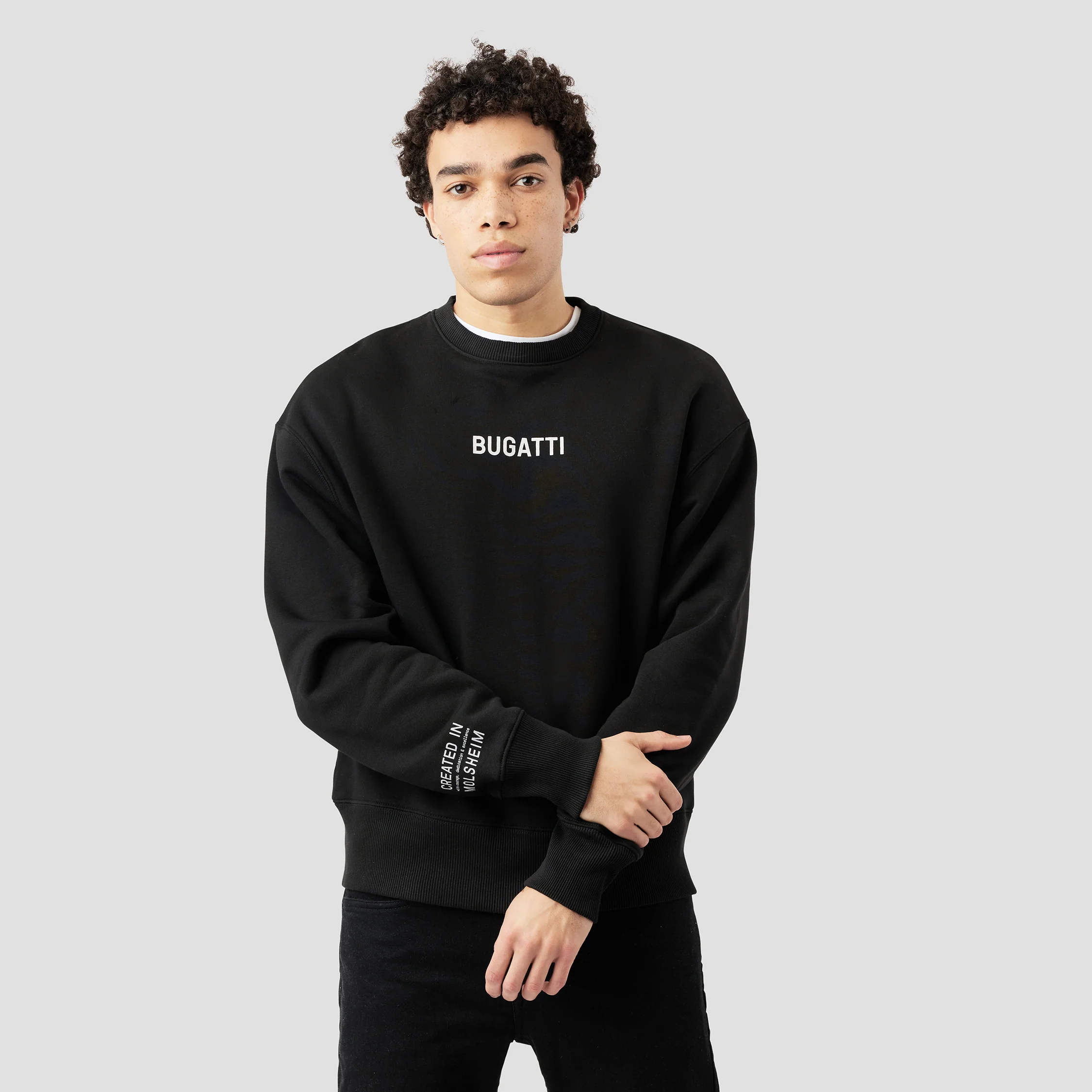 ABSTRACT GRAPHIC OVERSIZED SWEATSHIRT - Image 6