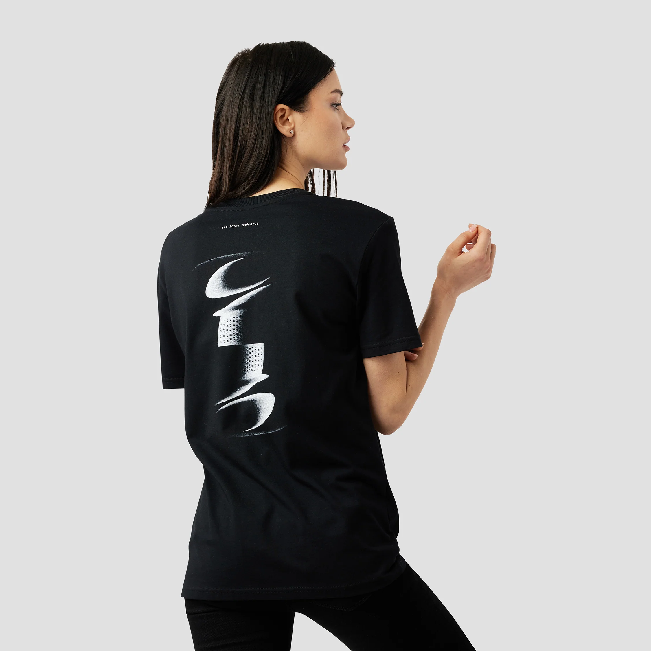 ABSTRACT GRAPHIC T-SHIRT - Image 6