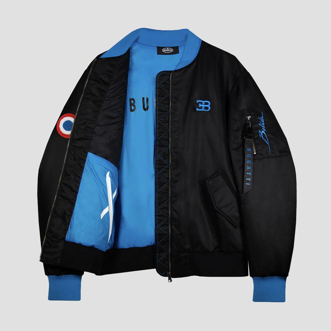 BUGATTI BOLIDE BOMBER JACKET BLACK - Image 3
