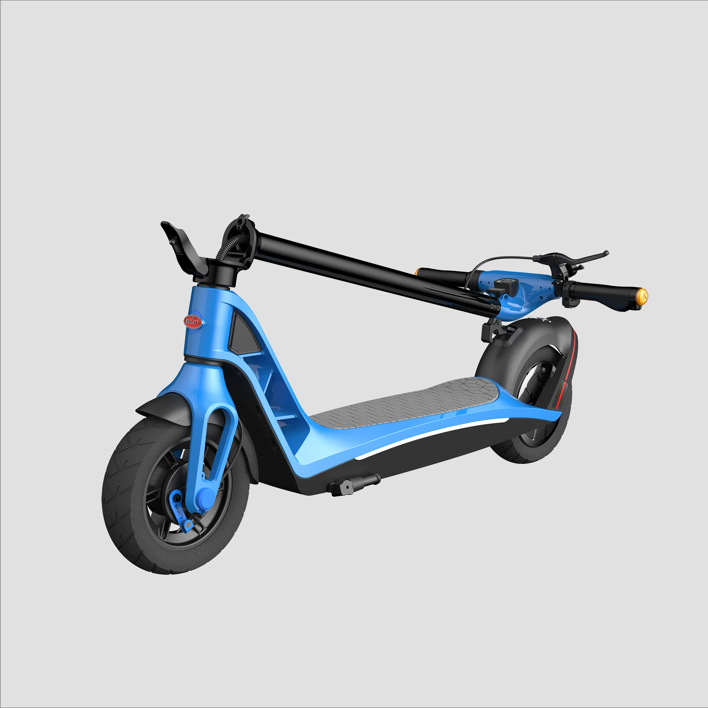 BUGATTI E-SCOOTER 10" MAX BLUE - Image 6