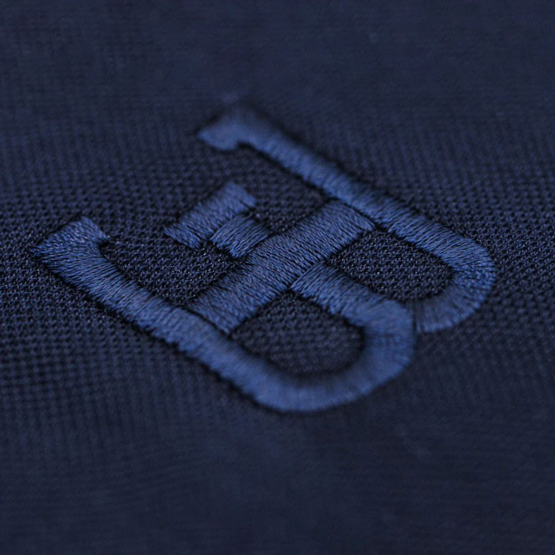 BUGATTI HERITAGE T-SHIRT PIQUET BLUE - Image 3