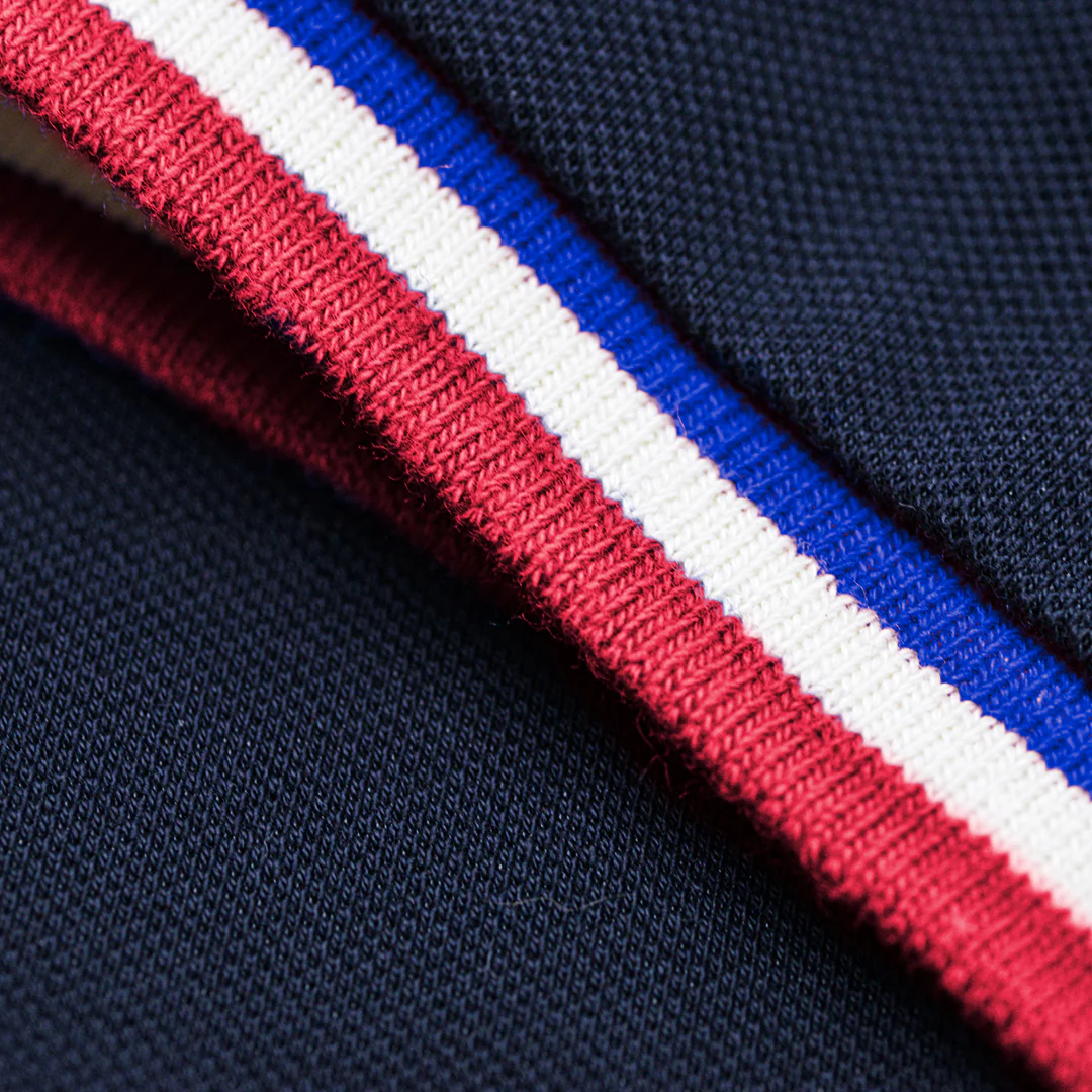 BUGATTI HERITAGE T-SHIRT PIQUET BLUE - Image 4