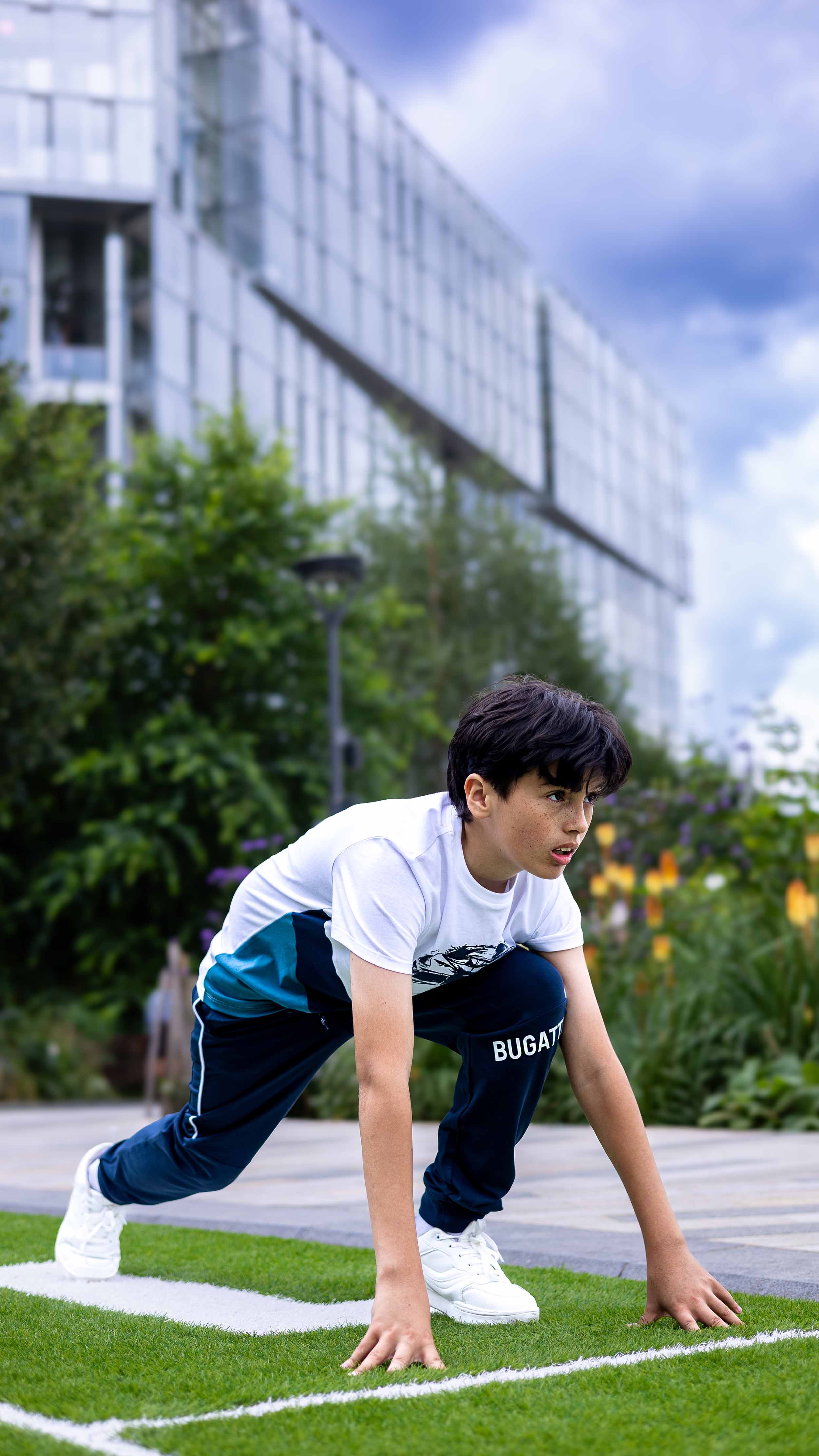 BUGATTI KIDS DIVO T-SHIRT WHITE - Image 5