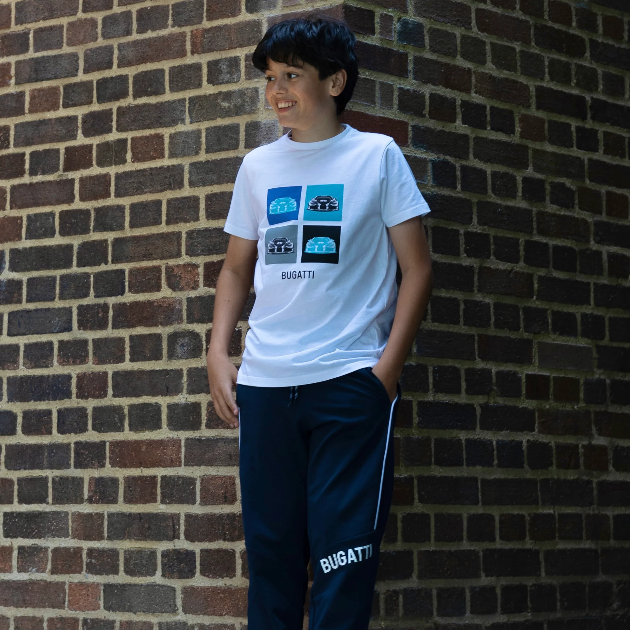 BUGATTI KIDS POP ART T-SHIRT WHITE - Image 3