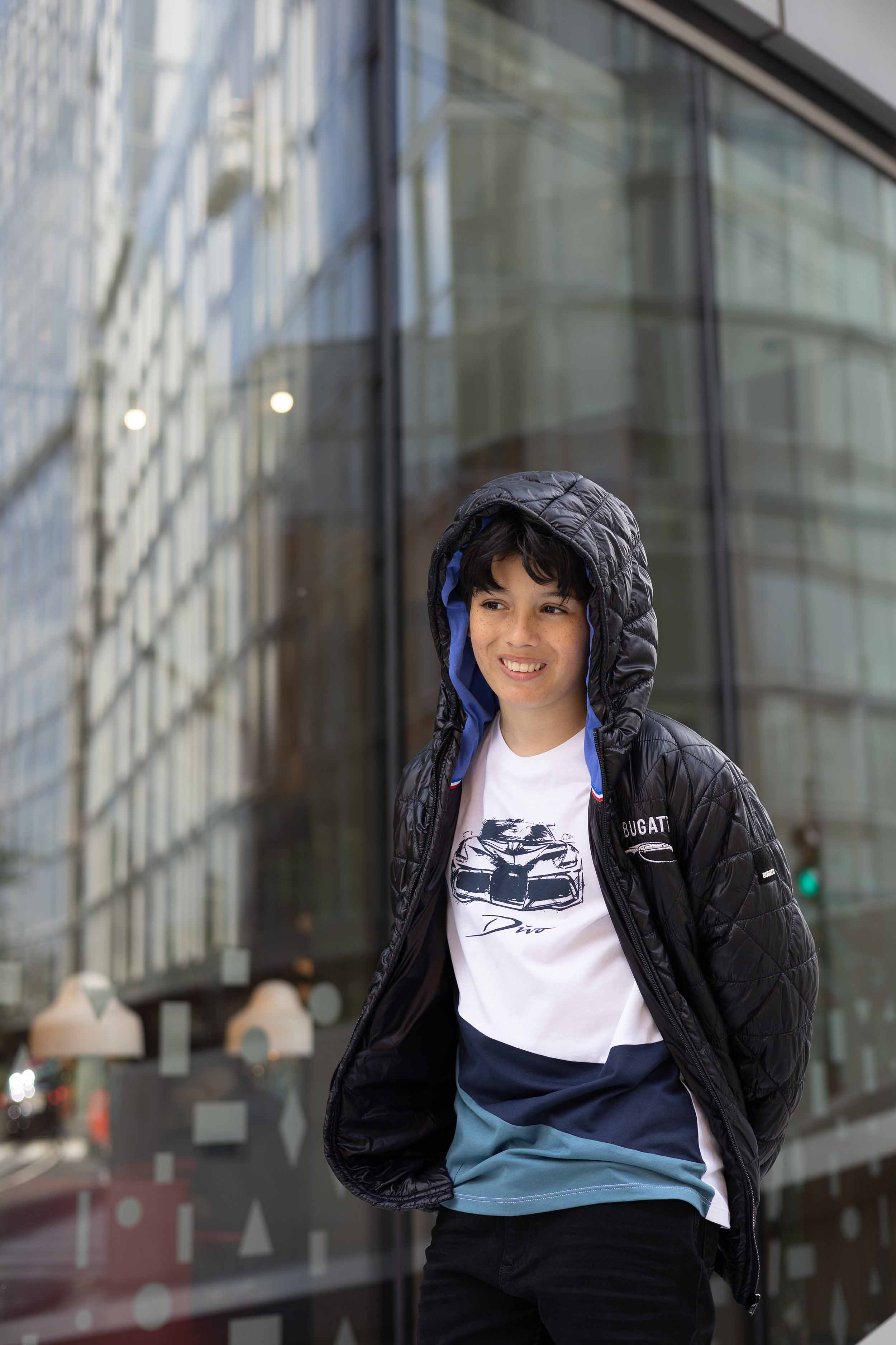 BUGATTI KIDS WINTER JACKET BLACK - Image 6