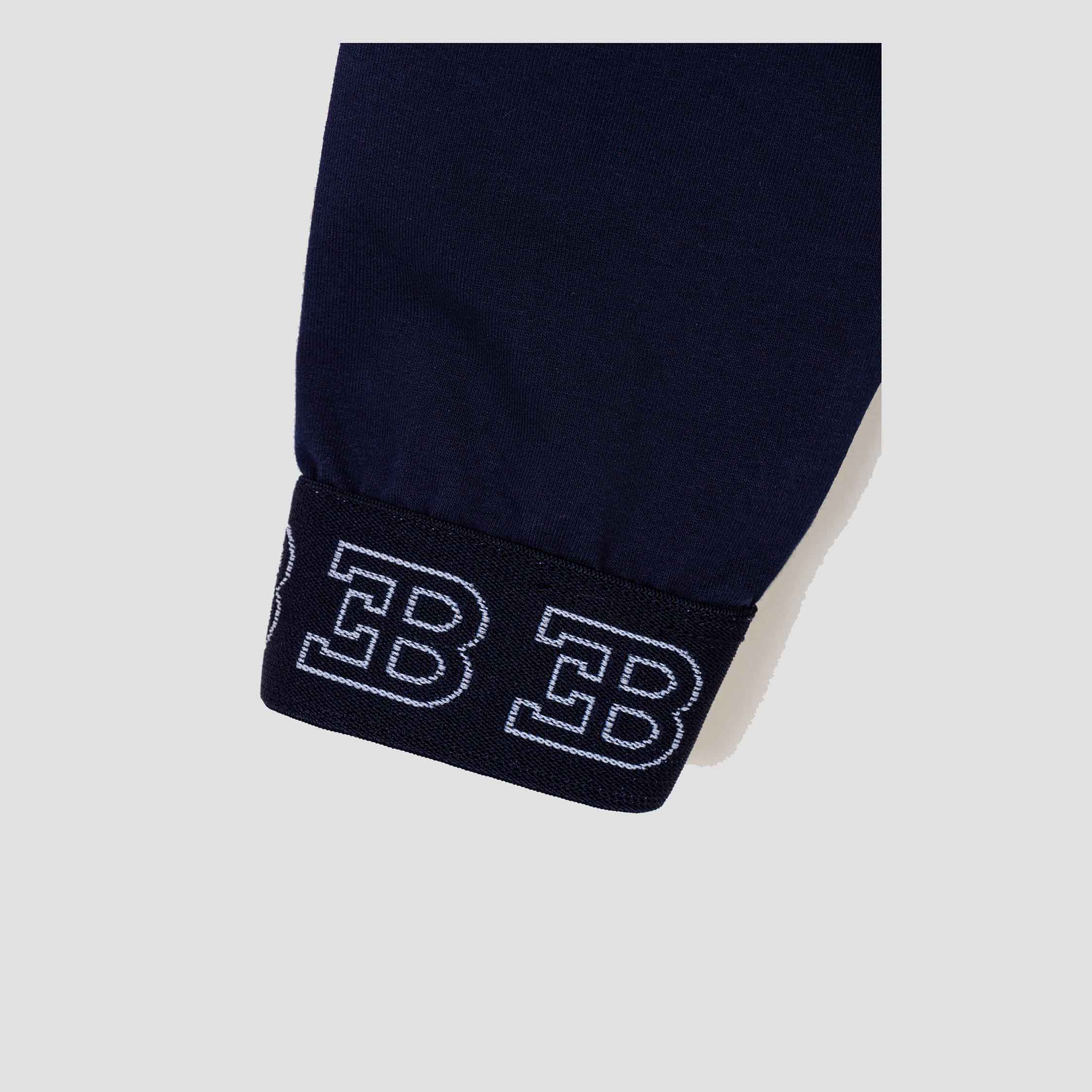 BUGATTI KIDS WORDMARK HOODIE NAVY - Image 3