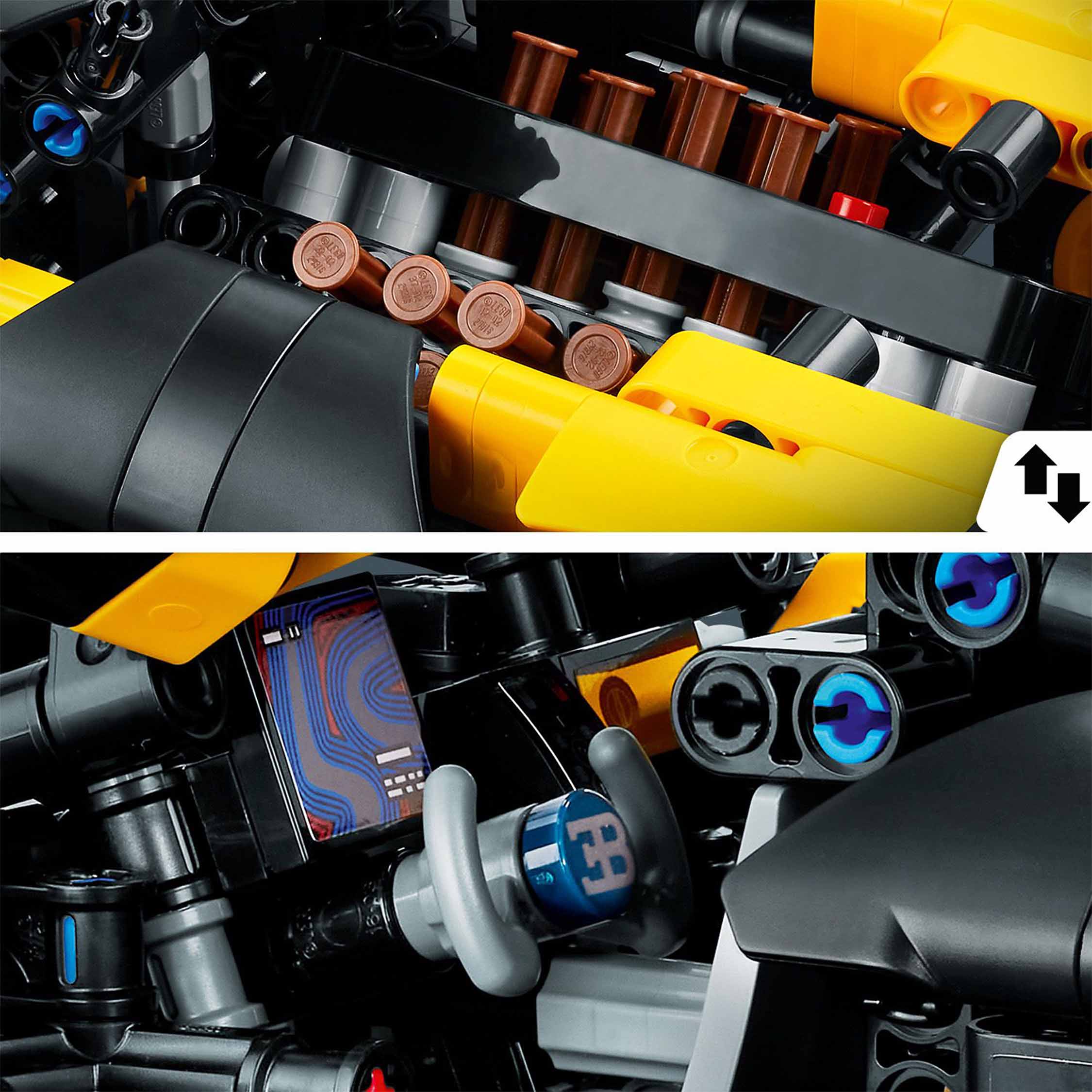 LEGO ®️ TECHNIC ™️ BUGATTI BOLIDE YELLOW - Image 6