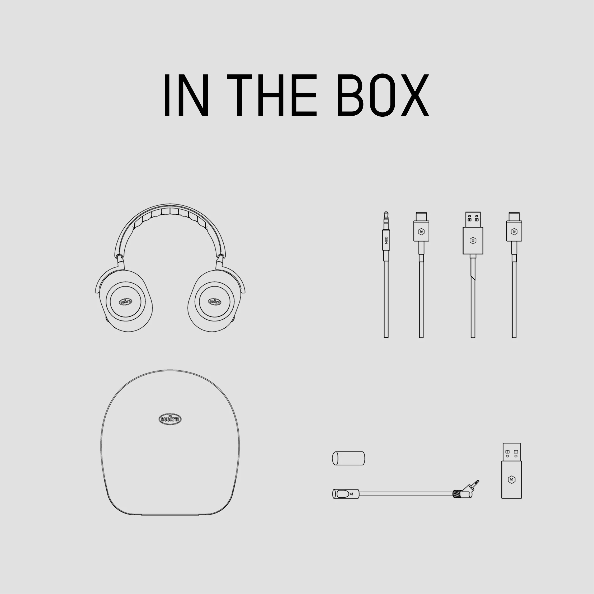 WIRELESS GAMING HEADPHONES IN NOCTURNE & JET ORANGE - Image 5